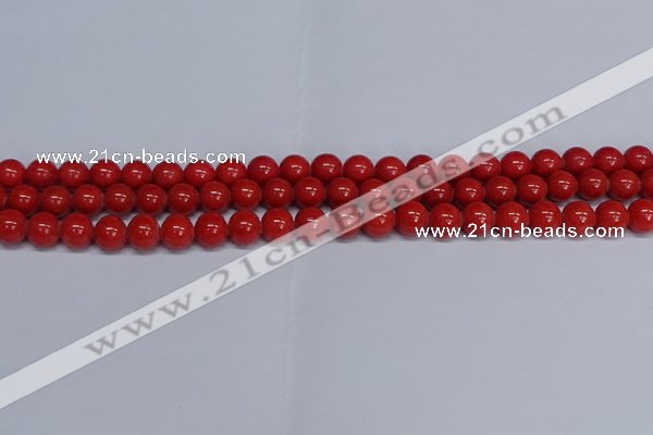 CMJ122 15.5 inches 8mm round Mashan jade beads wholesale