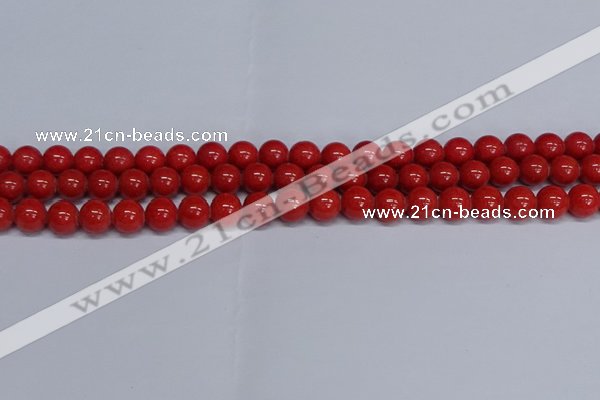 CMJ123 15.5 inches 10mm round Mashan jade beads wholesale