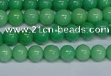 CMJ128 15.5 inches 6mm round Mashan jade beads wholesale