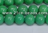 CMJ130 15.5 inches 10mm round Mashan jade beads wholesale