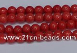 CMJ15 15.5 inches 4mm round Mashan jade beads wholesale