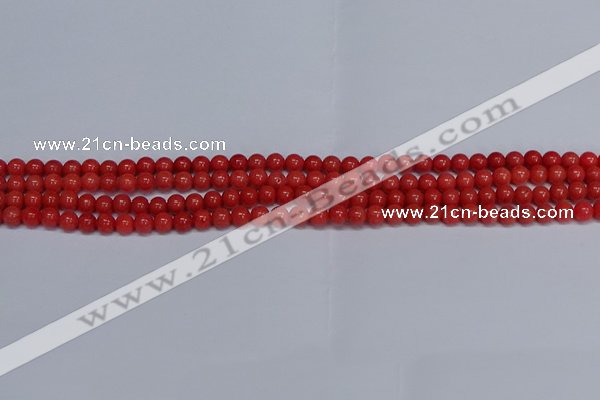 CMJ15 15.5 inches 4mm round Mashan jade beads wholesale