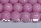 CMJ159 15.5 inches 12mm round Mashan jade beads wholesale