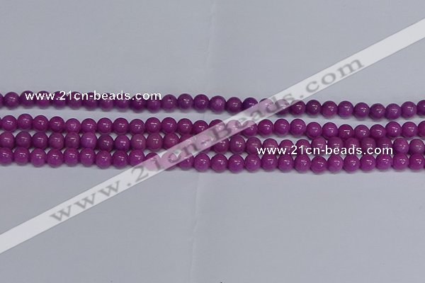 CMJ163 15.5 inches 6mm round Mashan jade beads wholesale