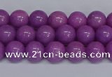 CMJ164 15.5 inches 8mm round Mashan jade beads wholesale