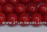 CMJ19 15.5 inches 12mm round Mashan jade beads wholesale