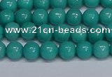 CMJ191 15.5 inches 6mm round Mashan jade beads wholesale