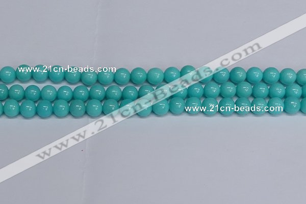 CMJ193 15.5 inches 10mm round Mashan jade beads wholesale