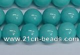 CMJ194 15.5 inches 12mm round Mashan jade beads wholesale