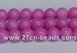 CMJ206 15.5 inches 8mm round Mashan jade beads wholesale