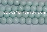 CMJ212 15.5 inches 6mm round Mashan jade beads wholesale