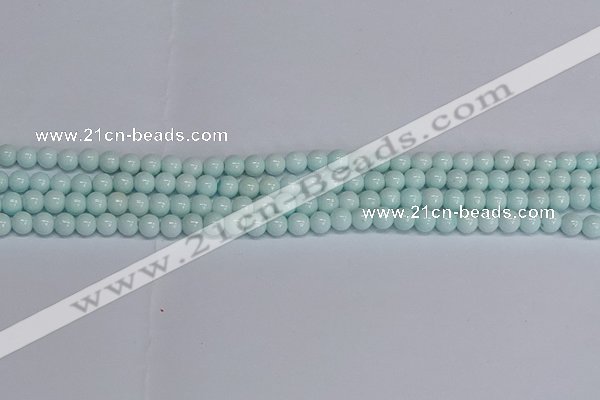 CMJ212 15.5 inches 6mm round Mashan jade beads wholesale