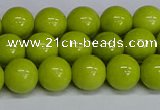 CMJ221 15.5 inches 10mm round Mashan jade beads wholesale