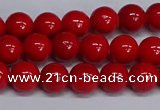 CMJ227 15.5 inches 8mm round Mashan jade beads wholesale