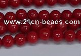 CMJ23 15.5 inches 6mm round Mashan jade beads wholesale