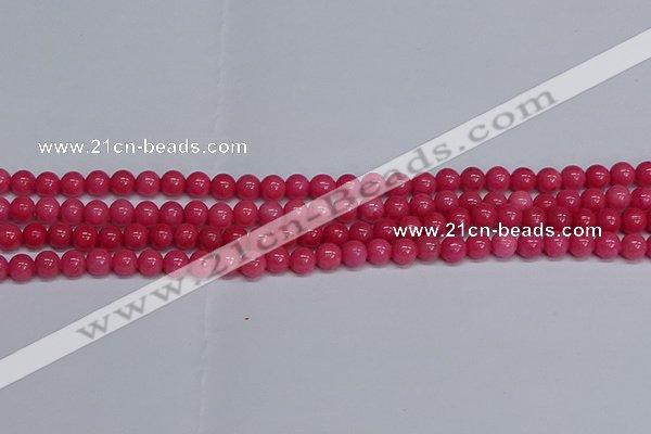 CMJ233 15.5 inches 6mm round Mashan jade beads wholesale