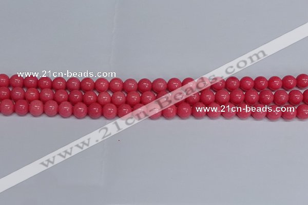 CMJ234 15.5 inches 8mm round Mashan jade beads wholesale