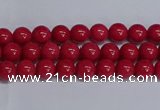 CMJ239 15.5 inches 4mm round Mashan jade beads wholesale