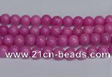 CMJ246 15.5 inches 4mm round Mashan jade beads wholesale