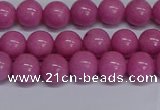 CMJ248 15.5 inches 8mm round Mashan jade beads wholesale