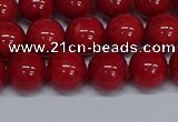 CMJ25 15.5 inches 10mm round Mashan jade beads wholesale