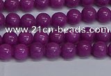 CMJ254 15.5 inches 6mm round Mashan jade beads wholesale