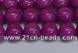 CMJ257 15.5 inches 12mm round Mashan jade beads wholesale