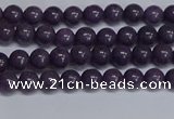 CMJ260 15.5 inches 4mm round Mashan jade beads wholesale