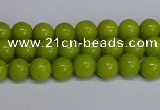 CMJ268 15.5 inches 6mm round Mashan jade beads wholesale