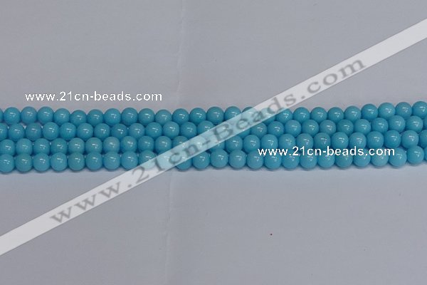 CMJ275 15.5 inches 6mm round Mashan jade beads wholesale