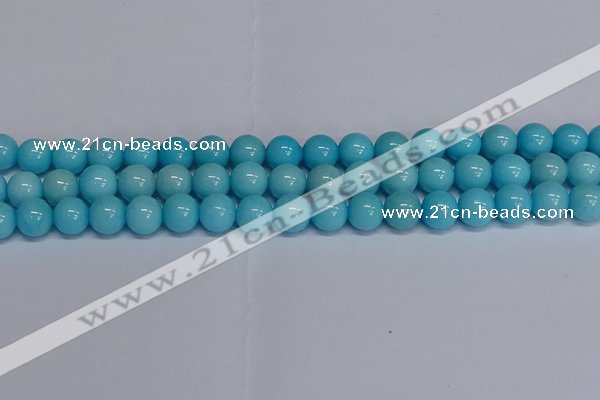 CMJ278 15.5 inches 12mm round Mashan jade beads wholesale