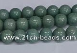 CMJ283 15.5 inches 8mm round Mashan jade beads wholesale