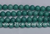 CMJ288 15.5 inches 4mm round Mashan jade beads wholesale