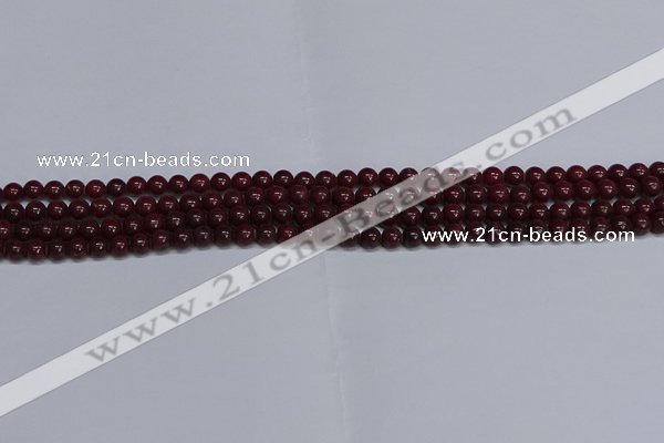 CMJ29 15.5 inches 4mm round Mashan jade beads wholesale