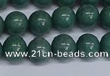 CMJ292 15.5 inches 12mm round Mashan jade beads wholesale