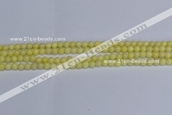 CMJ296 15.5 inches 6mm round Mashan jade beads wholesale