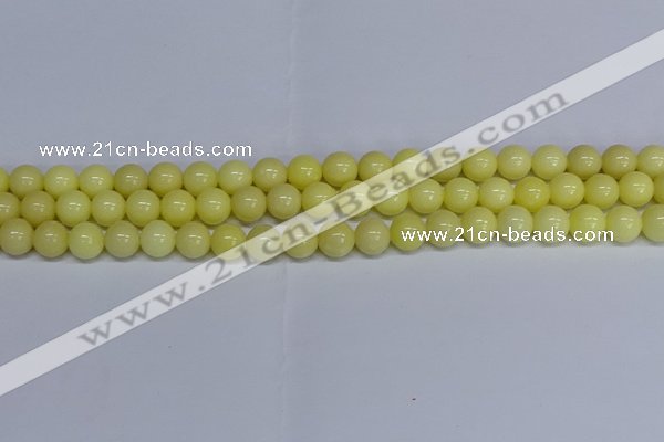 CMJ298 15.5 inches 10mm round Mashan jade beads wholesale