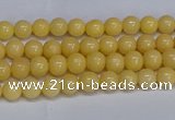 CMJ302 15.5 inches 4mm round Mashan jade beads wholesale