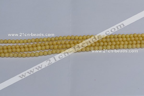 CMJ302 15.5 inches 4mm round Mashan jade beads wholesale