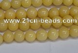 CMJ303 15.5 inches 6mm round Mashan jade beads wholesale