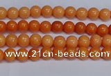 CMJ309 15.5 inches 4mm round Mashan jade beads wholesale