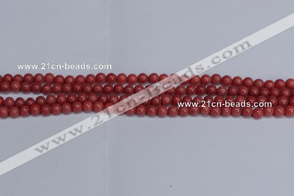 CMJ317 15.5 inches 6mm round Mashan jade beads wholesale