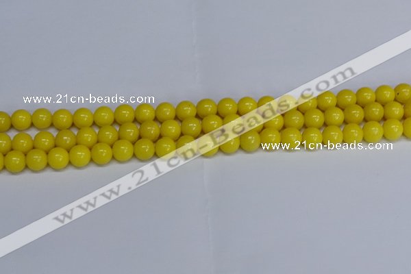 CMJ38 15.5 inches 8mm round Mashan jade beads wholesale