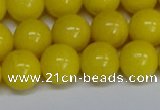 CMJ40 15.5 inches 12mm round Mashan jade beads wholesale