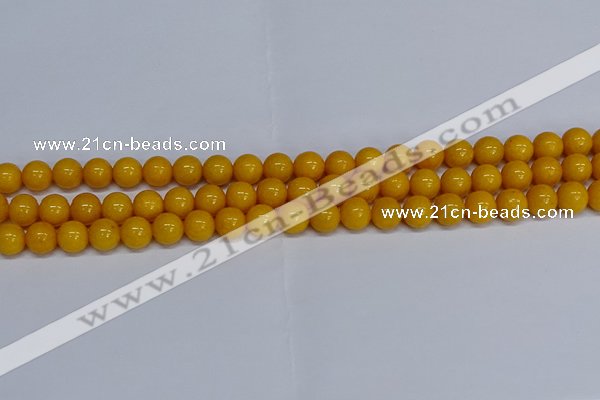 CMJ45 15.5 inches 8mm round Mashan jade beads wholesale