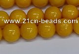 CMJ46 15.5 inches 10mm round Mashan jade beads wholesale