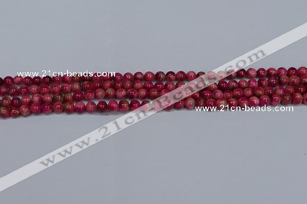 CMJ477 15.5 inches 4mm round rainbow jade beads wholesale