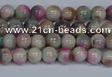 CMJ492 15.5 inches 6mm round rainbow jade beads wholesale