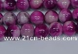 CMJ528 15.5 inches 8mm round rainbow jade beads wholesale