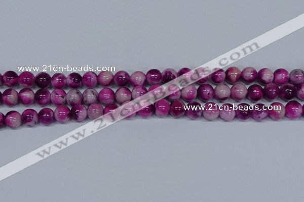 CMJ529 15.5 inches 10mm round rainbow jade beads wholesale